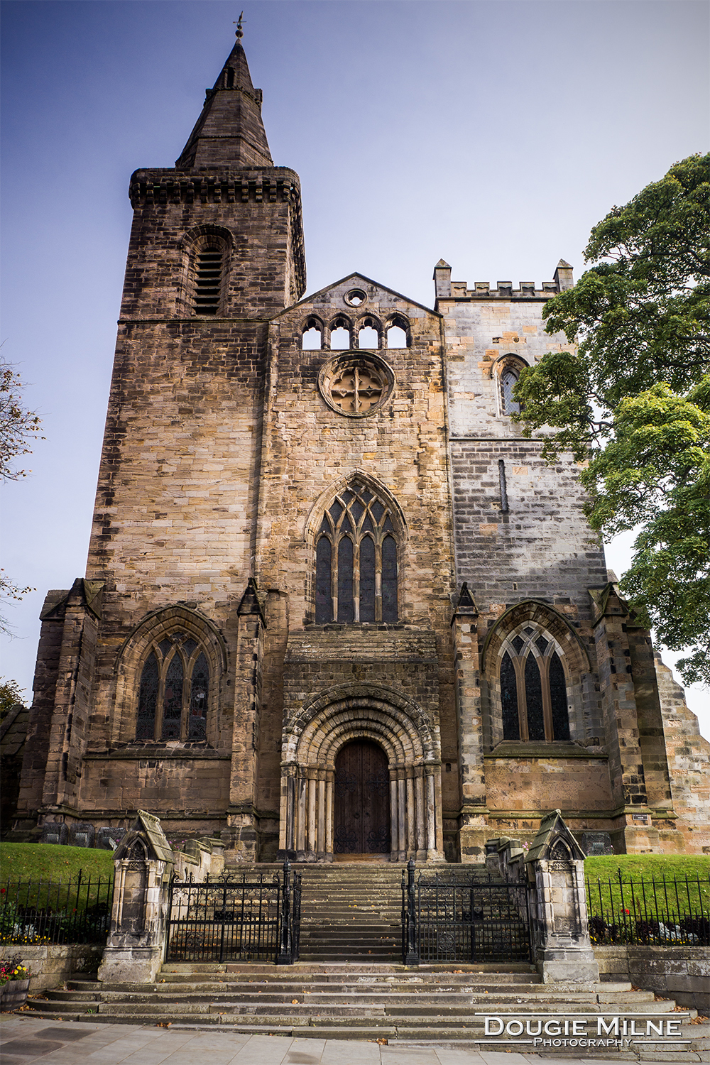 Dunfermline Abbey West Front  - Copyright Dougie Milne Photography 2015