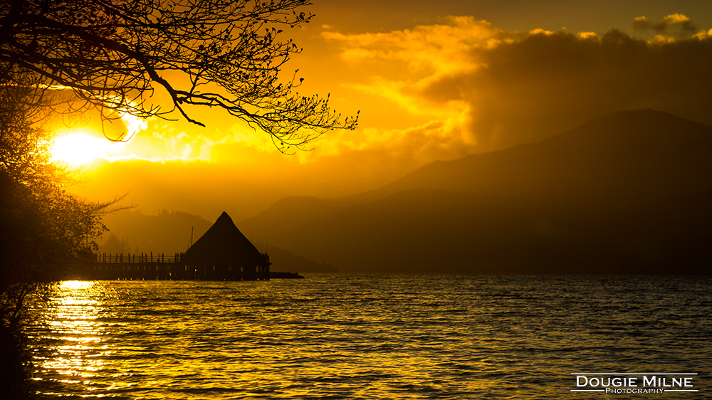 The Crannog, Loch Tay  - Copyright Dougie Milne Photography 2015