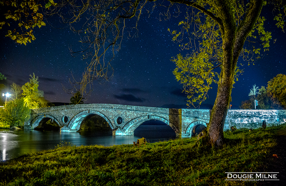Kenmore Bridge by Night  - Copyright Dougie Milne Photography 2015