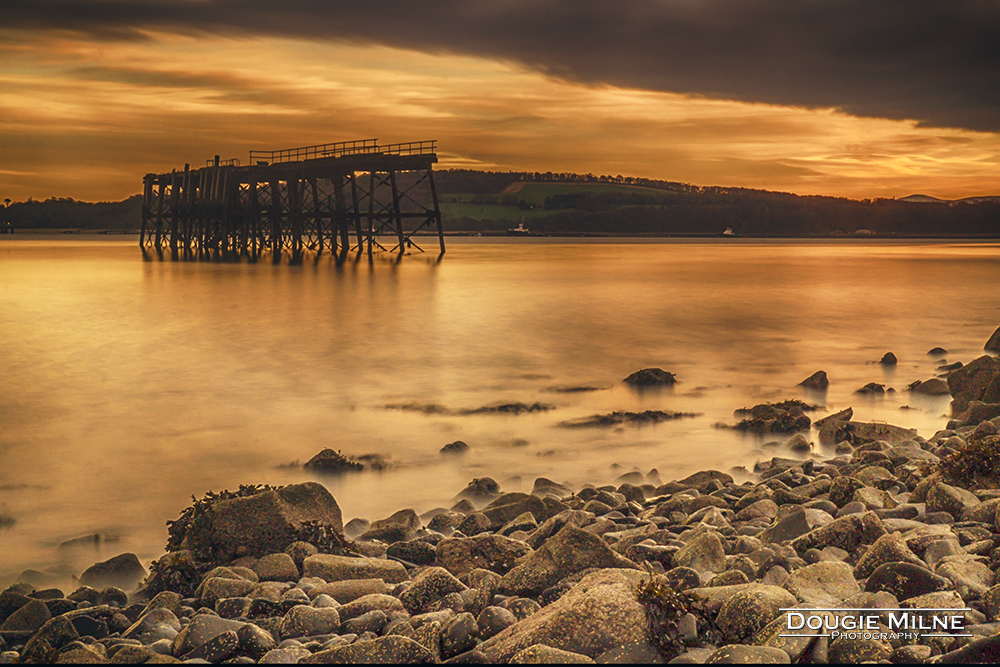 Carlingnose Pier, North Queensferry  - Copyright Dougie Milne Photography 2015
