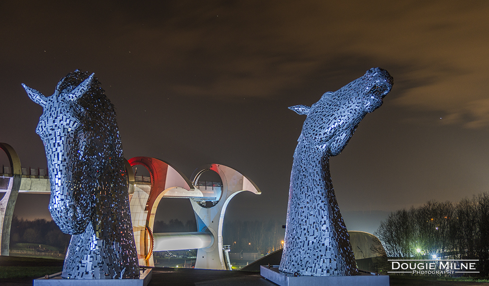 Kelpies Maquettes and the Falkirk Wheel  - Copyright Dougie Milne Photography 2017