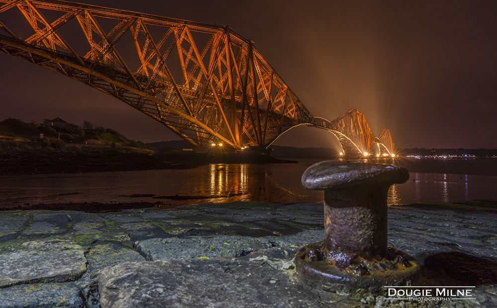 The Forth Bridge from North Queensferry  - Copyright Dougie Milne Photography 2017