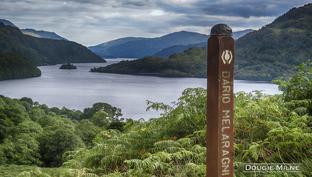 Loch Lomond from Cnap Mor  - Copyright Dougie Milne Photography 2017