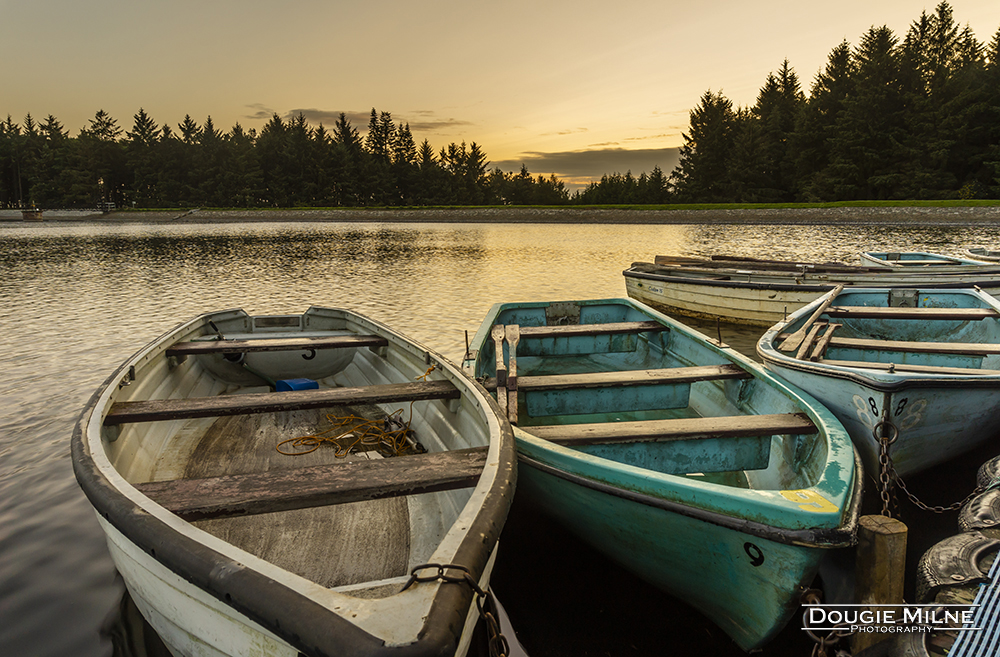 Boats at Beecraigs  - Copyright Dougie Milne Photography 2018