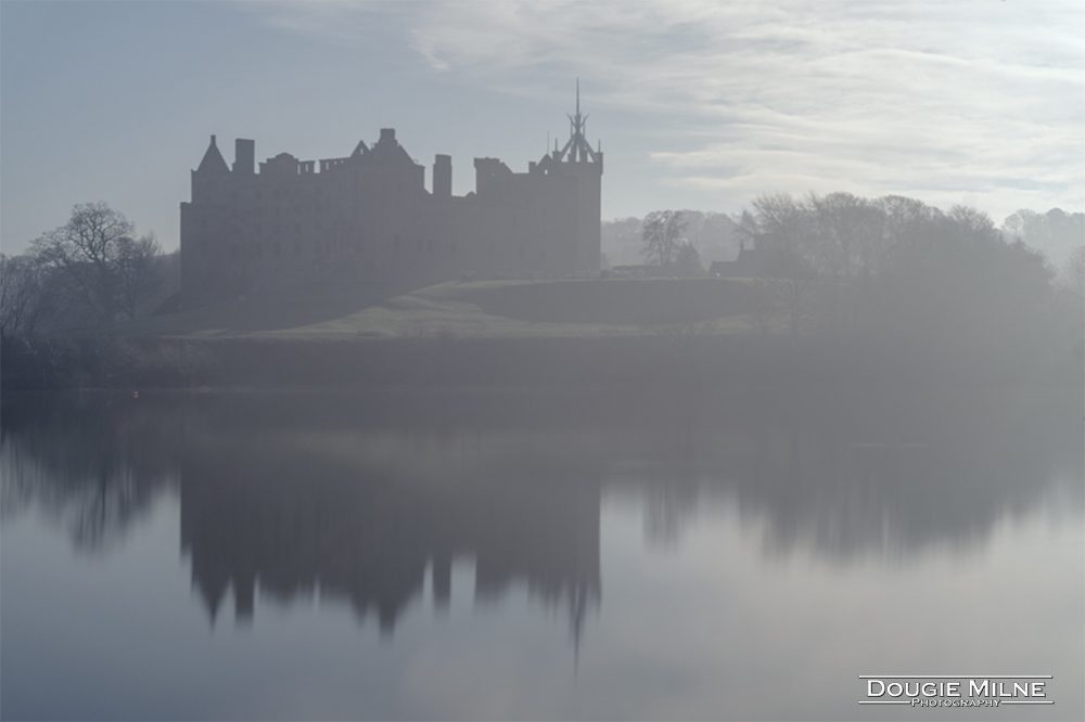 Linlithgow Palace in the Mist  - Copyright Dougie Milne Photography 2020