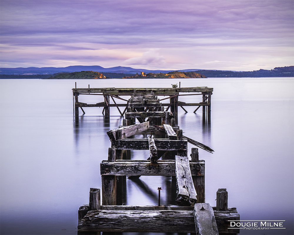 Hawkcraig Pier, Aberdour  - Copyright Dougie Milne Photography 2020