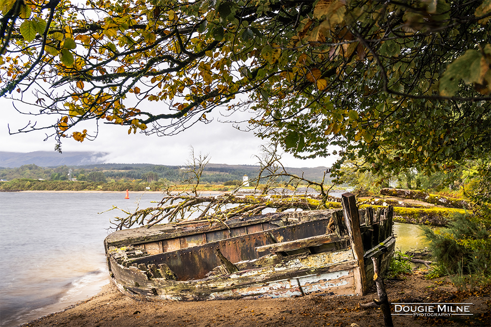 Wreck of the Ballachulish Ferry Boat  - Copyright Dougie Milne Photography 2020