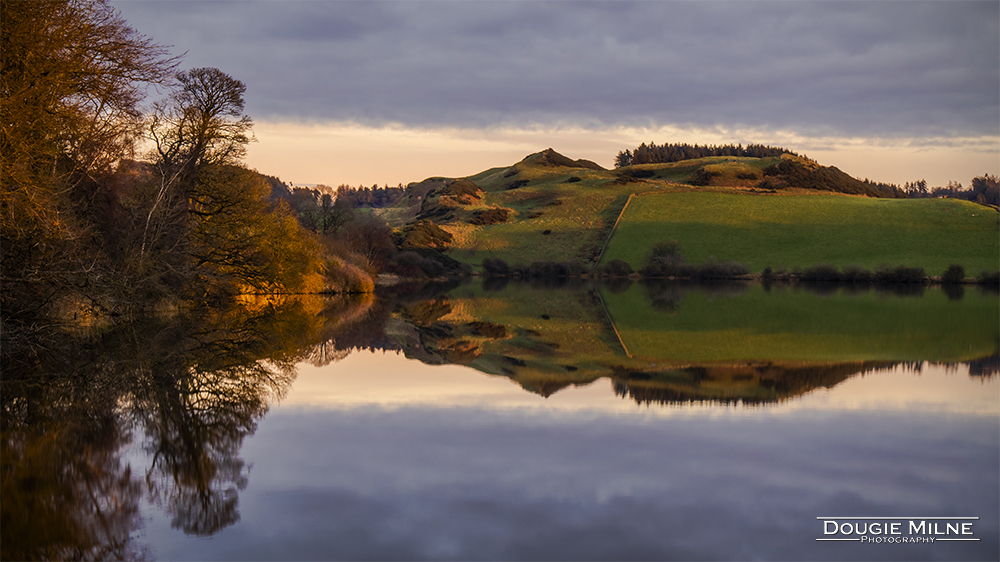 Lochcote Reservoir and Kipps Hill  - Copyright Dougie Milne Photography 2020