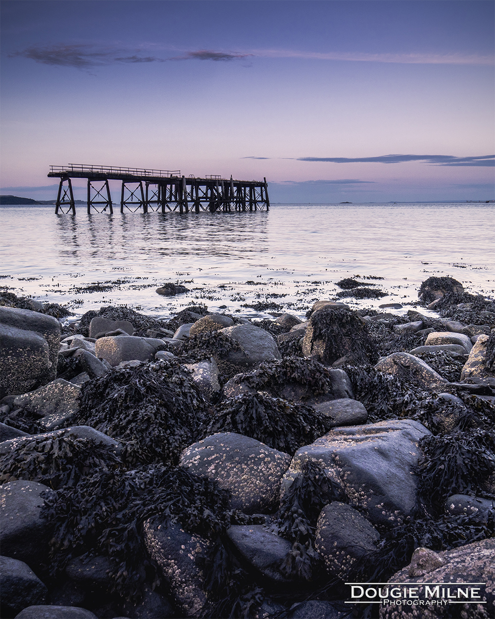 Carlingnose Pier, North Queensferry  - Copyright Dougie Milne Photography 2021