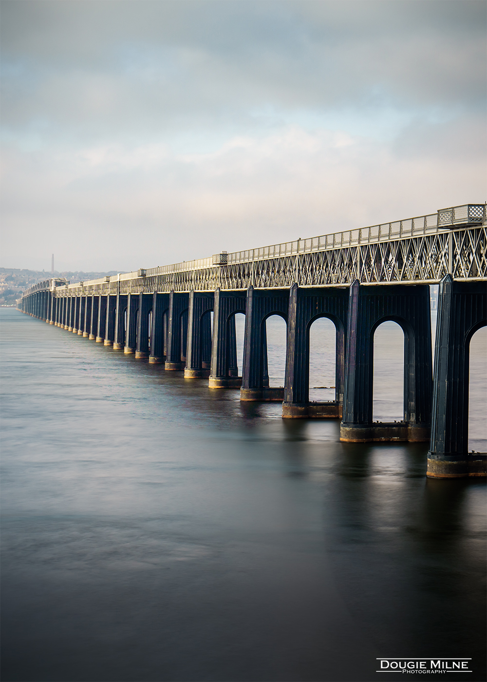 The Tay Bridge from Wormit  - Copyright Dougie Milne Photography 2023