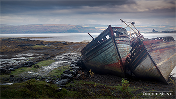 Picture of Salen Wrecked Fishing Boats